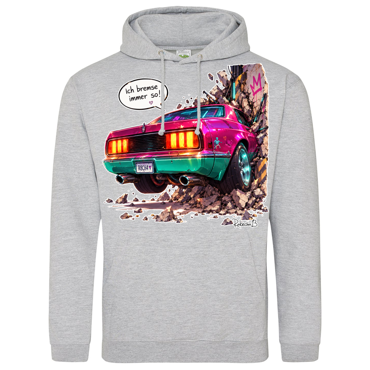 Hoodie | „Ich bremse immer so“