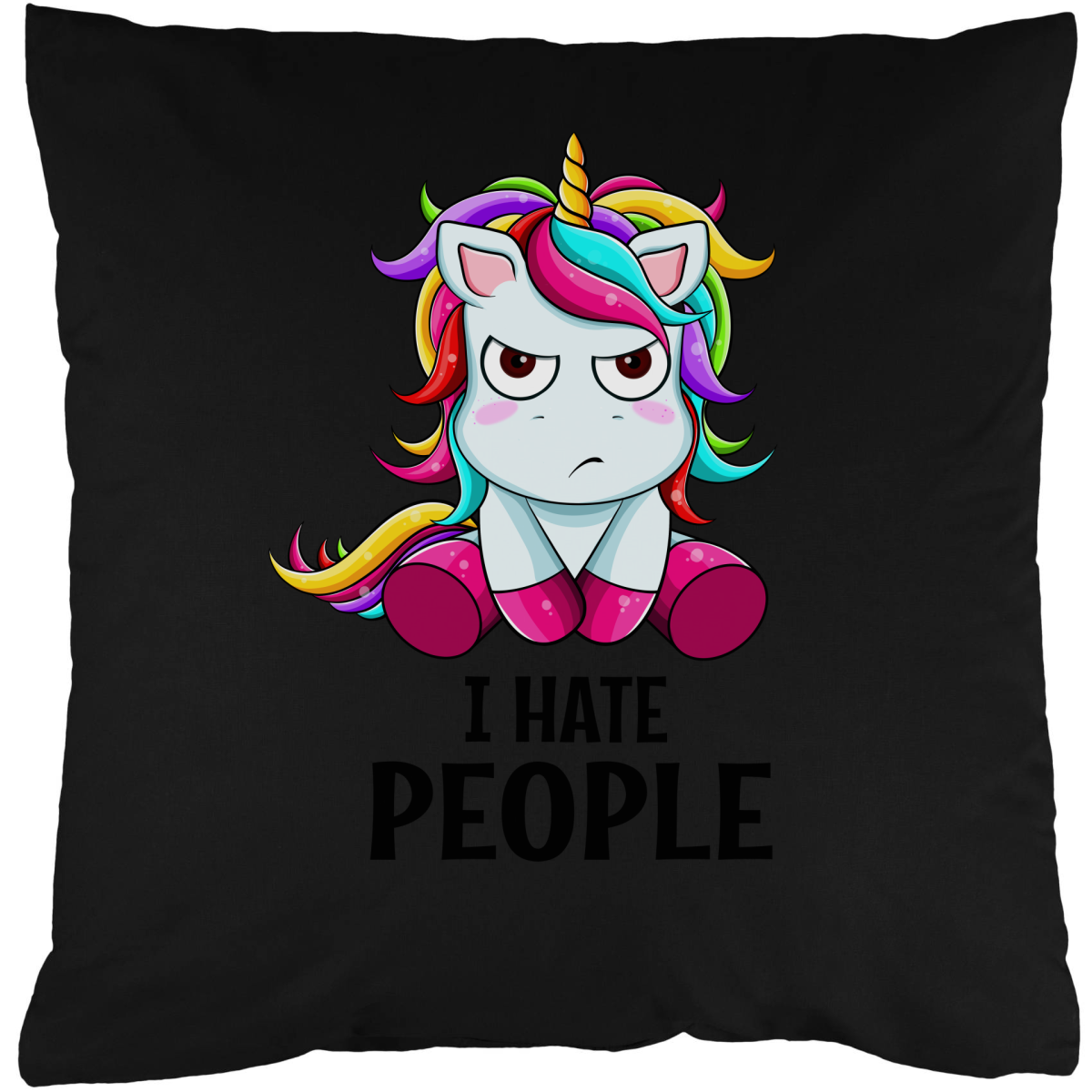 Kissenbezug | „I Hate People“