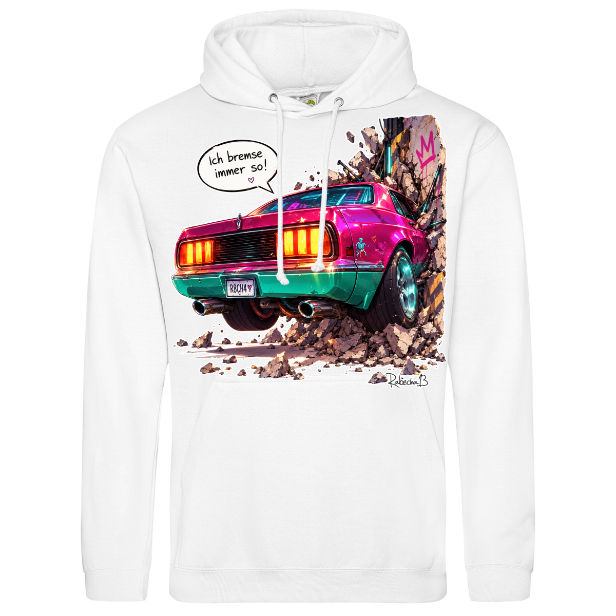 Hoodie | „Ich bremse immer so“