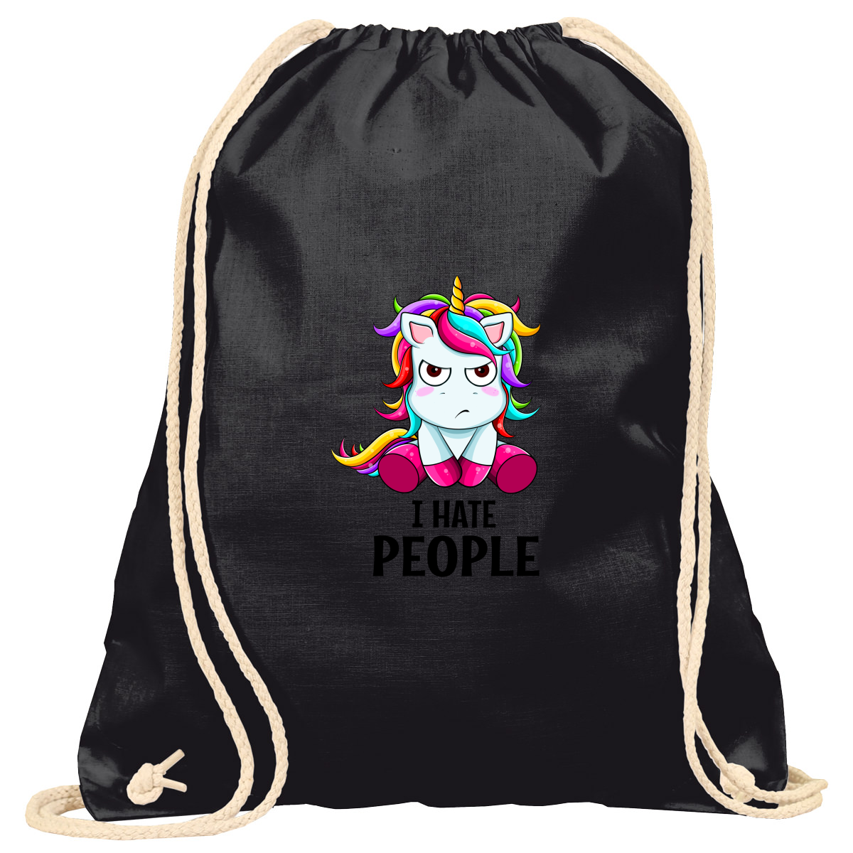 Turnbeutel | „I Hate People“